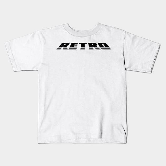 Retro Hyper Kids T-Shirt by MalcolmDesigns